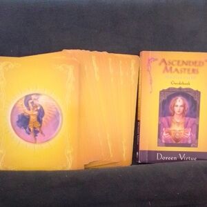 Ascended Masters Oracle Cards - Purple and Gold